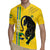 Custom Gabon Football Rugby Jersey Go Les Pantheres - Yellow Ver