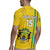 Custom Gabon Football Rugby Jersey Go Les Pantheres - Yellow Ver
