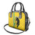 Custom Gabon Football Shoulder Handbag Go Les Pantheres - Yellow Ver