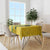 Custom Gabon Football Tablecloth Go Les Pantheres - Yellow Ver
