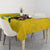 Custom Gabon Football Tablecloth Go Les Pantheres - Yellow Ver