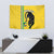 Custom Gabon Football Tapestry Go Les Pantheres - Yellow Ver
