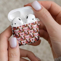 Kentucky Lucky Horseshoe Floral AirPods Case Vintage Western Pattern