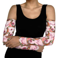 Kentucky Lucky Horseshoe Floral Arm Sleeves Vintage Western Pattern