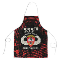 555th Parachute Infantry Apron Triple Nickles Airborne Veteran Tribute