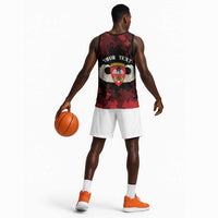 Personalized 555th Parachute Infantry Basketball Jersey Triple Nickles Airborne Veteran Tribute