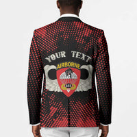 Personalized 555th Parachute Infantry Blazer Triple Nickles Airborne Veteran Tribute