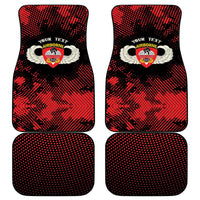 Personalized 555th Parachute Infantry Car Mats Triple Nickles Airborne Veteran Tribute