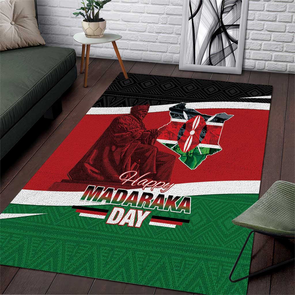 Happy Madaraka Day 2025 Area Rug Kenya Harambee