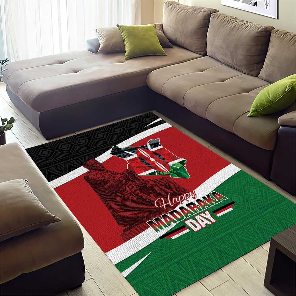 Happy Madaraka Day 2025 Area Rug Kenya Harambee