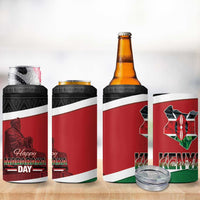 Happy Madaraka Day 2025 4 in 1 Can Cooler Tumbler Kenya Harambee