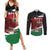 Happy Madaraka Day 2025 Couples Matching Summer Maxi Dress and Long Sleeve Button Shirt Kenya Harambee