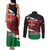 Happy Madaraka Day 2025 Couples Matching Tank Maxi Dress and Long Sleeve Button Shirt Kenya Harambee