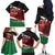 Happy Madaraka Day 2025 Family Matching Off The Shoulder Long Sleeve Dress and Hawaiian Shirt Kenya Harambee
