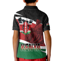 Happy Madaraka Day 2025 Kid Polo Shirt Kenya Harambee