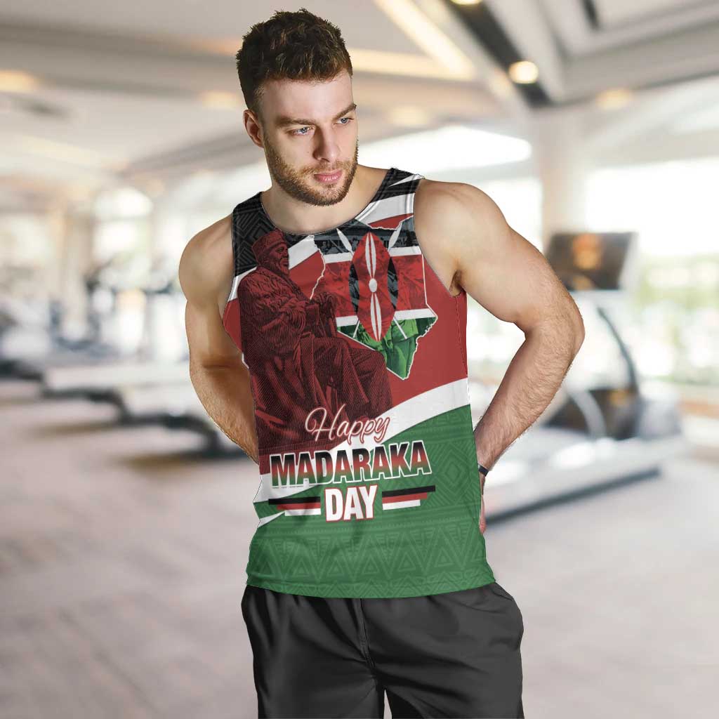 Happy Madaraka Day 2025 Men Tank Top Kenya Harambee