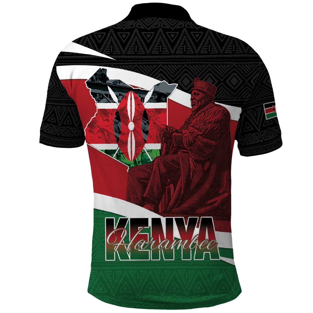 Happy Madaraka Day 2025 Polo Shirt Kenya Harambee