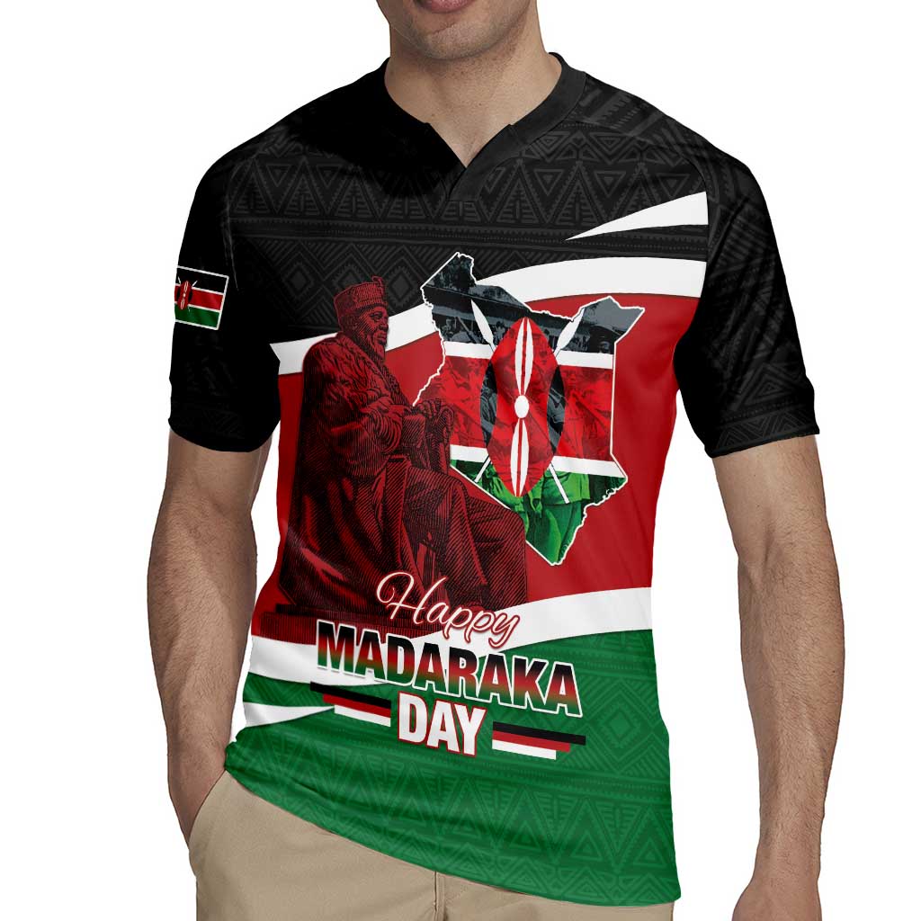 Happy Madaraka Day 2025 Rugby Jersey Kenya Harambee