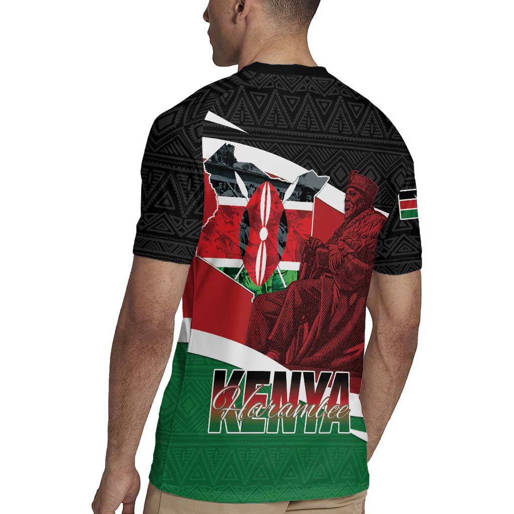 Happy Madaraka Day 2025 Rugby Jersey Kenya Harambee