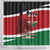 Happy Madaraka Day 2025 Shower Curtain Kenya Harambee