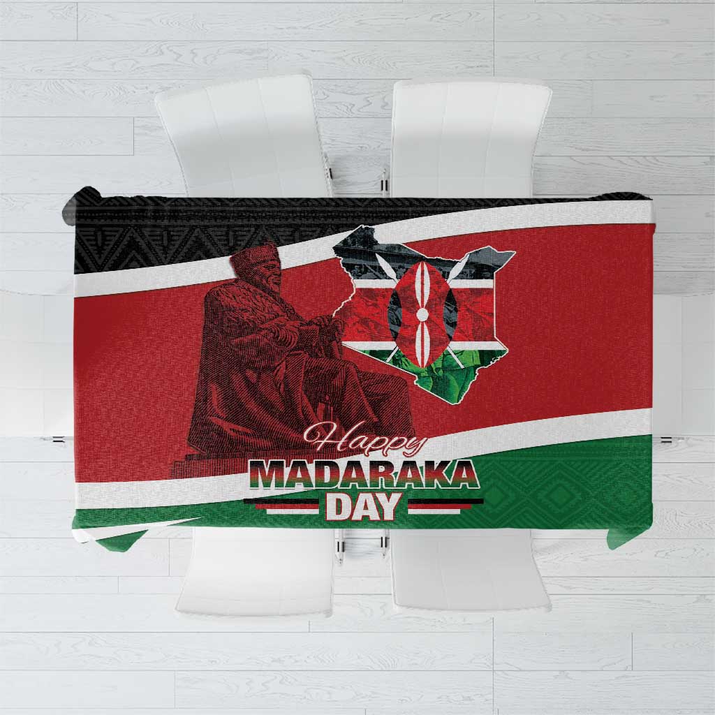 Happy Madaraka Day 2025 Tablecloth Kenya Harambee