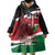 Happy Madaraka Day 2025 Wearable Blanket Hoodie Kenya Harambee