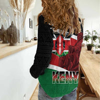 Happy Madaraka Day 2025 Women Casual Shirt Kenya Harambee