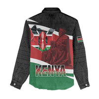 Happy Madaraka Day 2025 Women Casual Shirt Kenya Harambee
