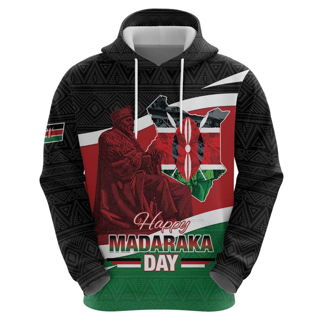Happy Madaraka Day 2025 Zip Hoodie Kenya Harambee
