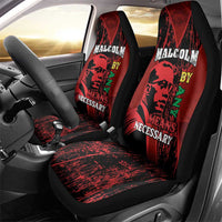 Happy Malcolm X Day Car Seat Cover By Any Means Necessary