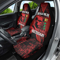 Happy Malcolm X Day Car Seat Cover By Any Means Necessary