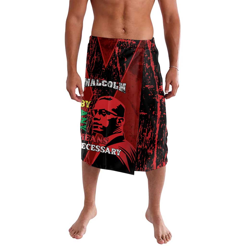 Happy Malcolm X Day Lavalava By Any Means Necessary