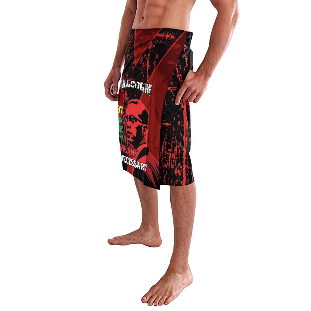 Happy Malcolm X Day Lavalava By Any Means Necessary