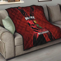 Happy Malcolm X Day Quilt By Any Means Necessary