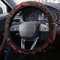 Happy Malcolm X Day Steering Wheel Cover By Any Means Necessary