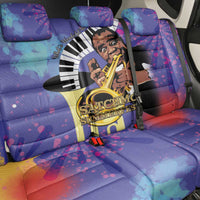 Satchmofest Back Car Seat Cover King Of Jazz What a Wonderful World - Wonder Print Shop