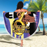 Satchmofest Beach Blanket King Of Jazz What a Wonderful World - Wonder Print Shop
