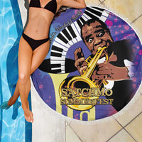 Satchmofest Beach Blanket King Of Jazz What a Wonderful World - Wonder Print Shop