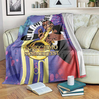 Satchmofest Blanket King Of Jazz What a Wonderful World - Wonder Print Shop