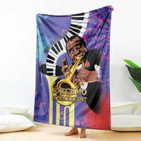 Satchmofest Blanket King Of Jazz What a Wonderful World - Wonder Print Shop