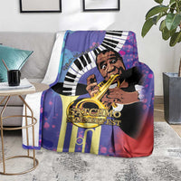 Satchmofest Blanket King Of Jazz What a Wonderful World - Wonder Print Shop
