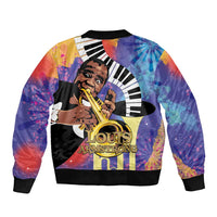 Satchmofest Bomber Jacket King Of Jazz What a Wonderful World - Wonder Print Shop