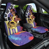 Satchmofest Car Seat Cover King Of Jazz What a Wonderful World - Wonder Print Shop