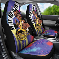 Satchmofest Car Seat Cover King Of Jazz What a Wonderful World - Wonder Print Shop