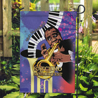 Satchmofest Garden Flag King Of Jazz What a Wonderful World - Wonder Print Shop