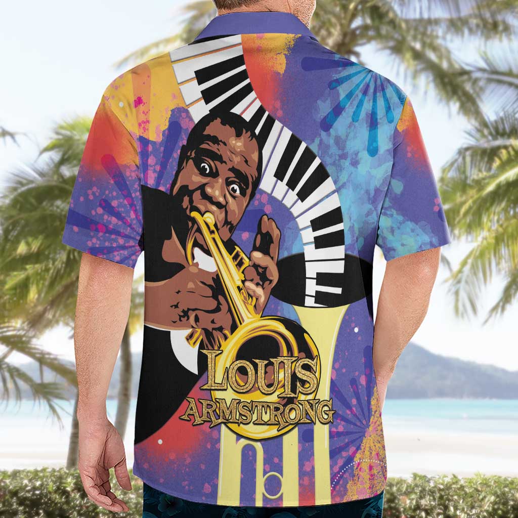 Satchmofest Hawaiian Shirt King Of Jazz What a Wonderful World - Wonder Print Shop