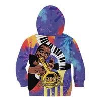 Satchmofest Kid Hoodie King Of Jazz What a Wonderful World - Wonder Print Shop