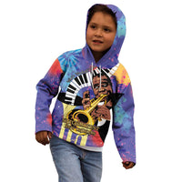 Satchmofest Kid Hoodie King Of Jazz What a Wonderful World - Wonder Print Shop