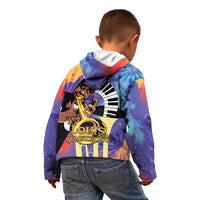 Satchmofest Kid Hoodie King Of Jazz What a Wonderful World - Wonder Print Shop