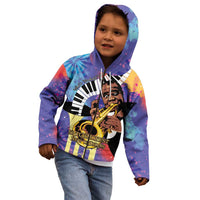Satchmofest Kid Hoodie King Of Jazz What a Wonderful World - Wonder Print Shop